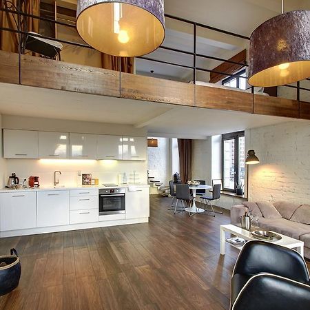 Appartamento Loft 65 Panoramic View Vilnius Esterno foto